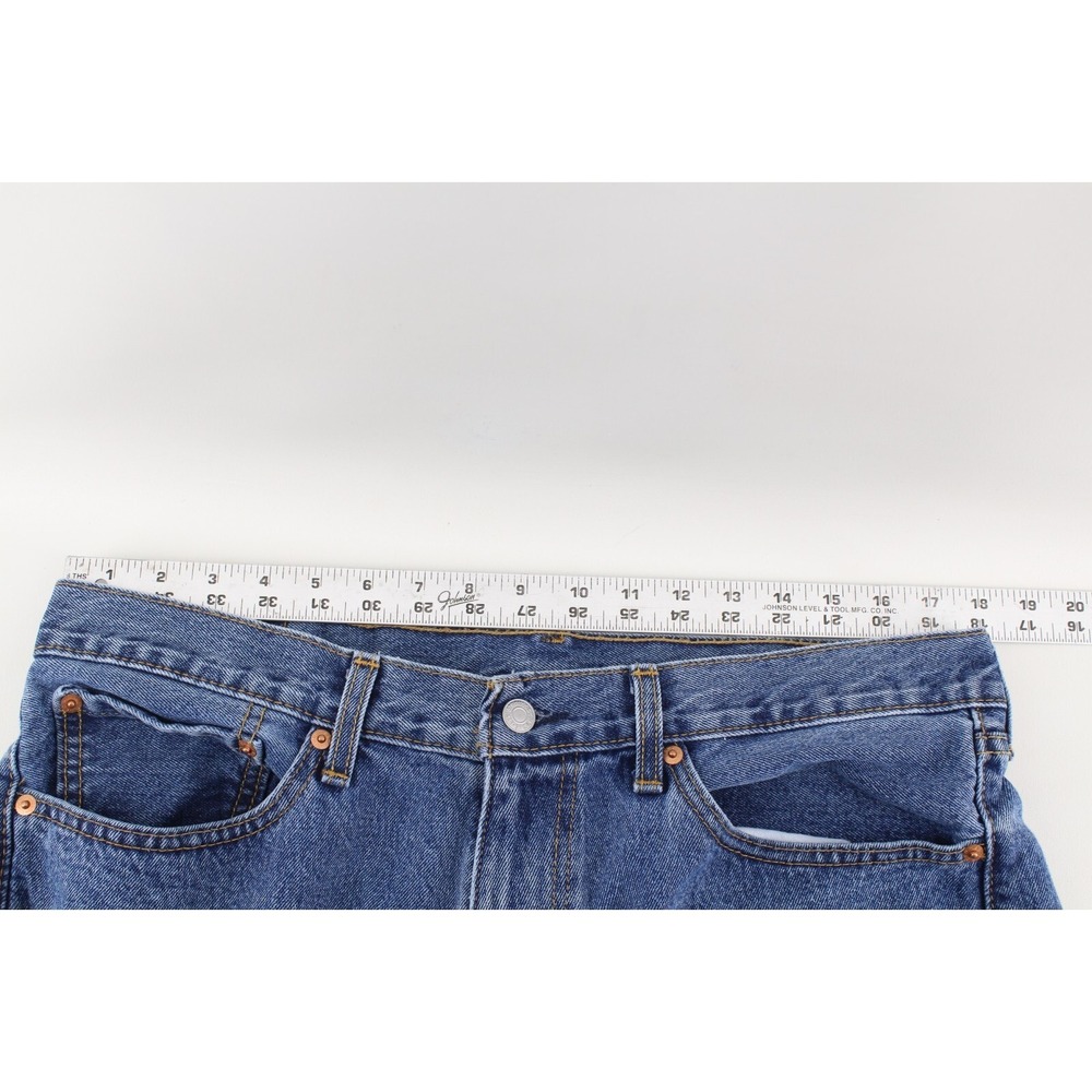 Levi's Men's Classic Straight Leg 505 Regular Fit 5-Pocket Jeans 36x29 - Picture 6 of 7